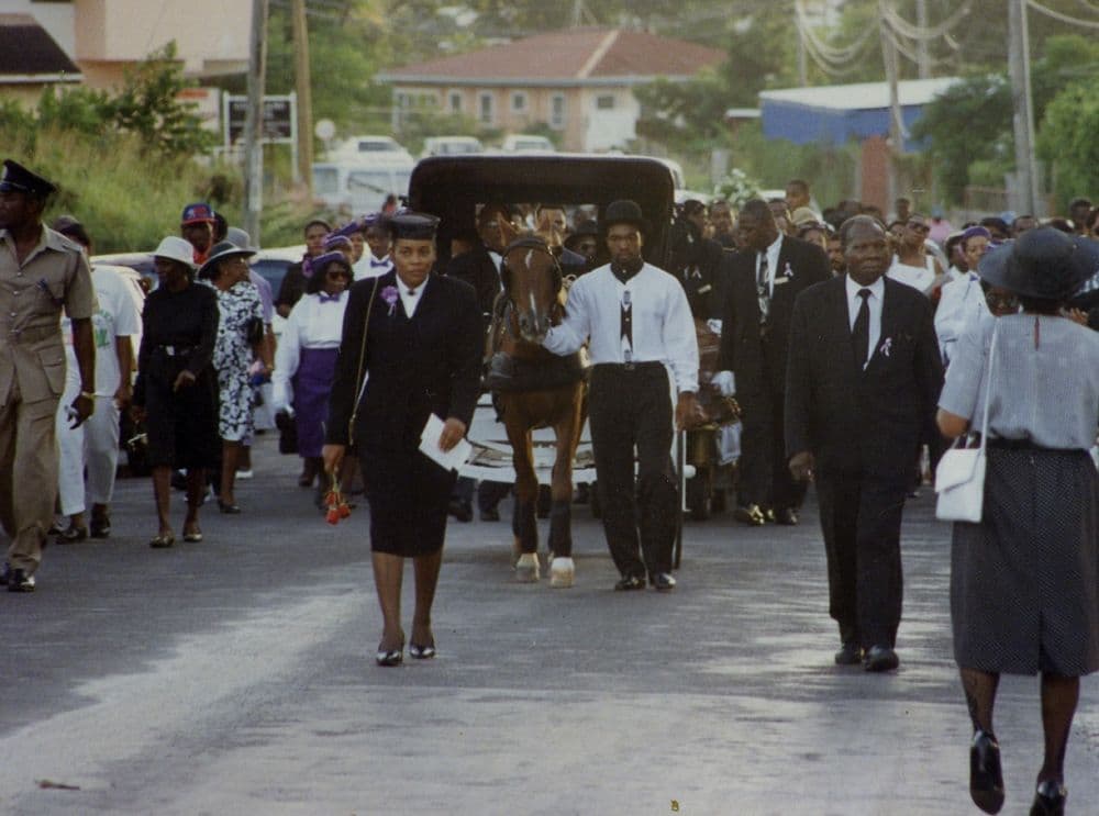 Stafford Saunders Funeral